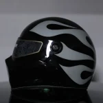 Flames Theme Helmet