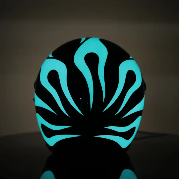 Flames Theme Helmet