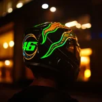 Valentino Rossi Theme Helmet
